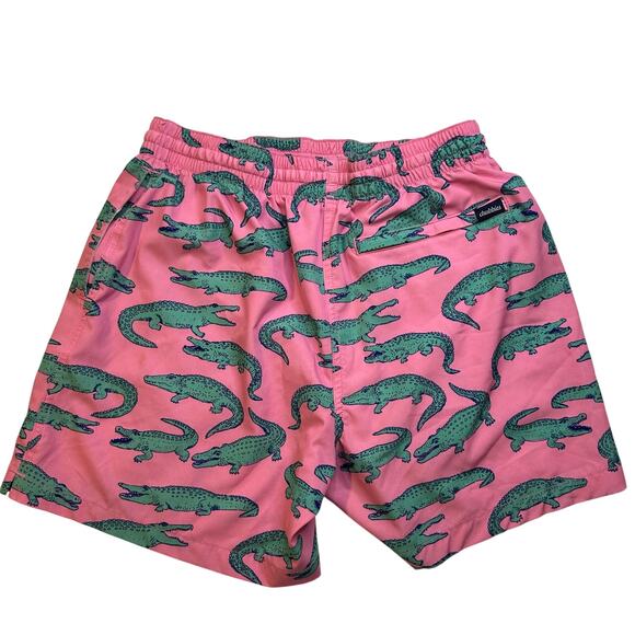Chubbies mens pink alligator swim trunks 5.5 inch inseam size M - Picture 3 of 4